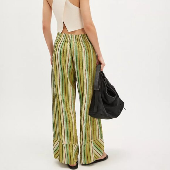 NWT Day End Stripe Pants Color Camo Combo - Picture 2 of 4